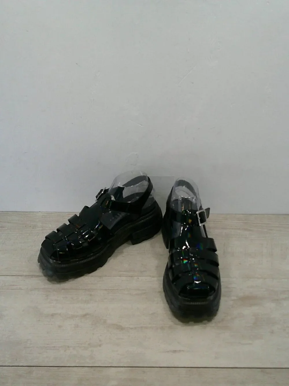 Katy Perry The Geli Combat Fisherman Y2K 90's Style Platform Sandals SZ 9M | 39
